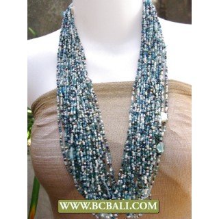 Mix color Beads Fashion Necklaces